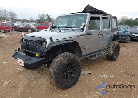 2015 Jeep Wrangler Unlimited Sport from USA, damaged, VIN 1C4BJWDG8FL682164